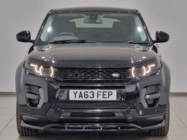 Land Rover Range Rover Evoque Sd4 Dynamic Santorini Black YA63FEP Black #2