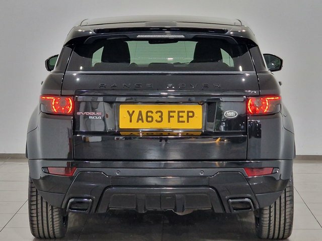 Land Rover Range Rover Evoque Sd4 Dynamic Santorini Black YA63FEP Black #5