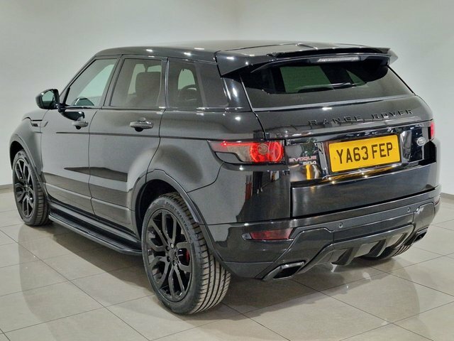 Land Rover Range Rover Evoque Sd4 Dynamic Santorini Black YA63FEP Black #4