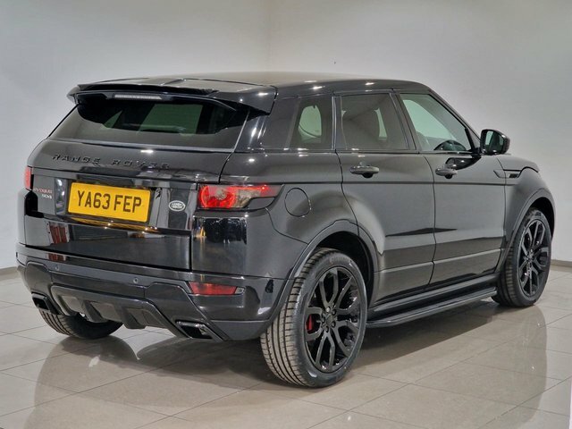 Land Rover Range Rover Evoque Sd4 Dynamic Santorini Black YA63FEP Black #6