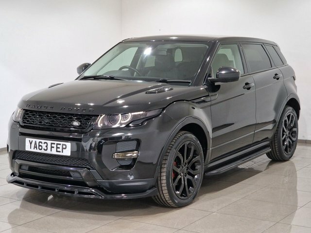 Land Rover Range Rover Evoque Sd4 Dynamic Santorini Black YA63FEP Black #3