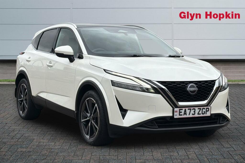 Nissan Qashqai 1.3 Dig-t Mh Tekna White
