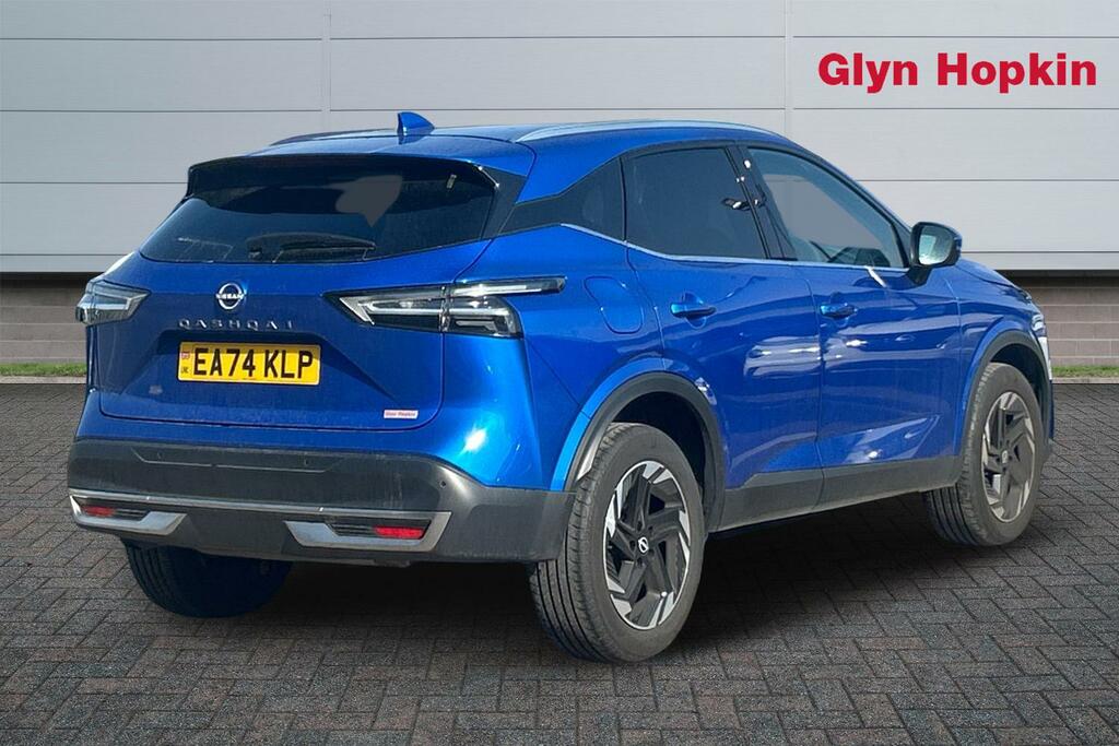 Nissan Qashqai 1.3 Dig-t Mh N-connecta EA74KLP Blue #3