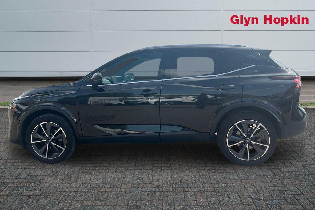 Nissan Qashqai 1.3 Dig-t Mh Tekna LN73WWU Black #6