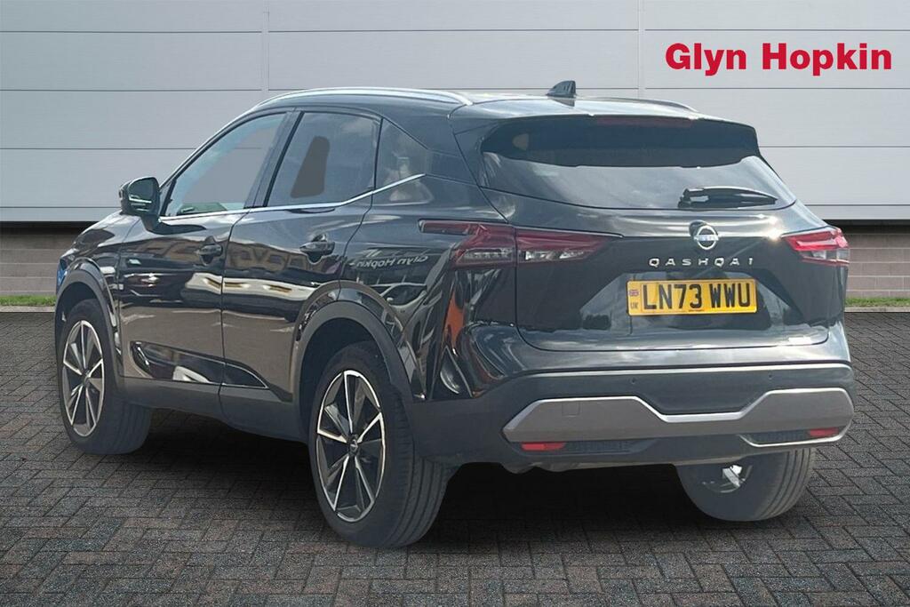 Nissan Qashqai 1.3 Dig-t Mh Tekna LN73WWU Black #5