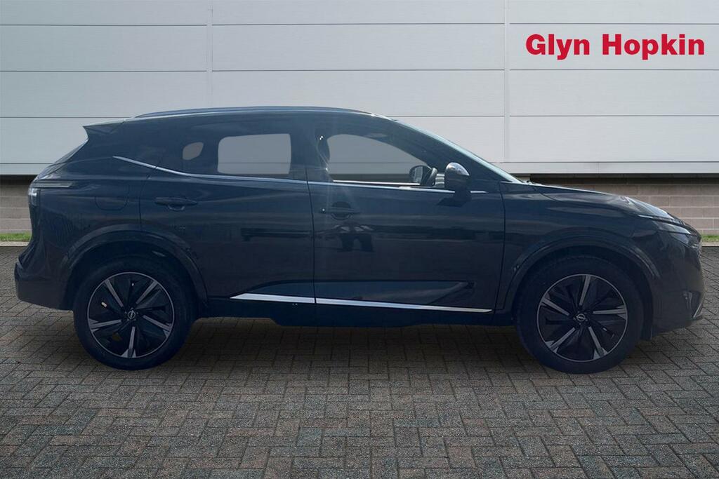 Nissan Qashqai 1.3 Dig-t Mh Tekna KU25WJO Black #2