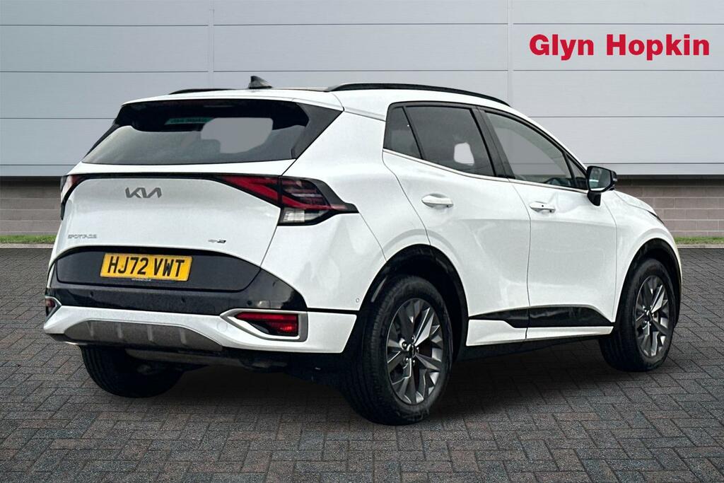 Kia Sportage 1.6T Gdi Hev Gt-line S HJ72VWT White #3