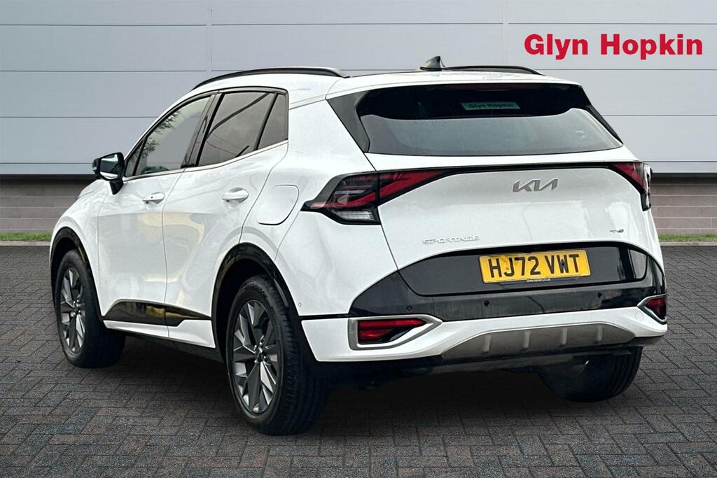Kia Sportage 1.6T Gdi Hev Gt-line S HJ72VWT White #5
