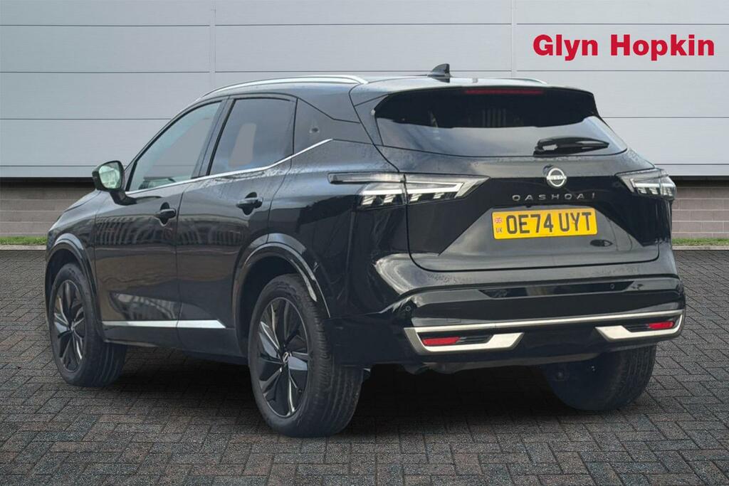 Nissan Qashqai 1.3 Dig-t Mh 158 Tekna OE74UYT Black #5