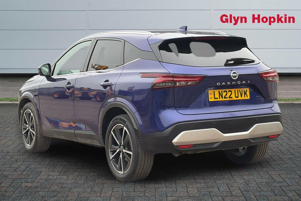 Nissan Qashqai 1.3 Dig-t Mh 158 Tekna Xtronic LN22UVK Blue #5