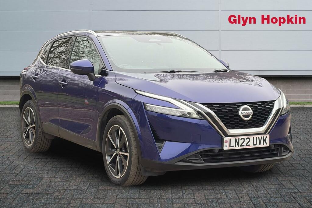 Nissan Qashqai 1.3 Dig-t Mh 158 Tekna Xtronic Blue