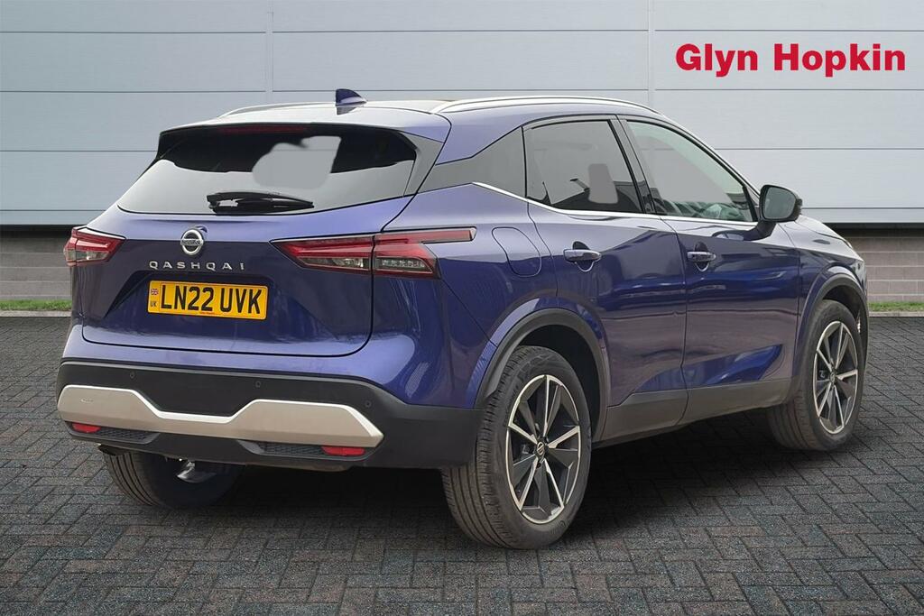 Nissan Qashqai 1.3 Dig-t Mh 158 Tekna Xtronic LN22UVK Blue #3