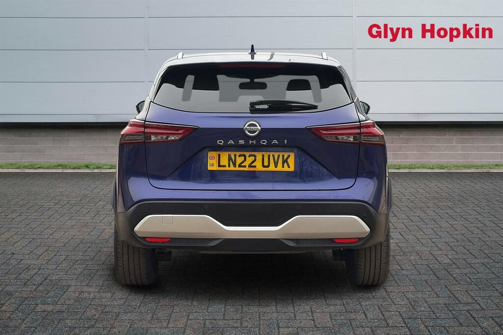 Nissan Qashqai 1.3 Dig-t Mh 158 Tekna Xtronic LN22UVK Blue #4