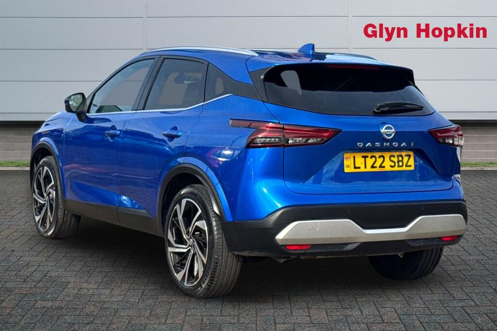 Nissan Qashqai 1.3 Dig-t Mh 158 Tekna Blue #5