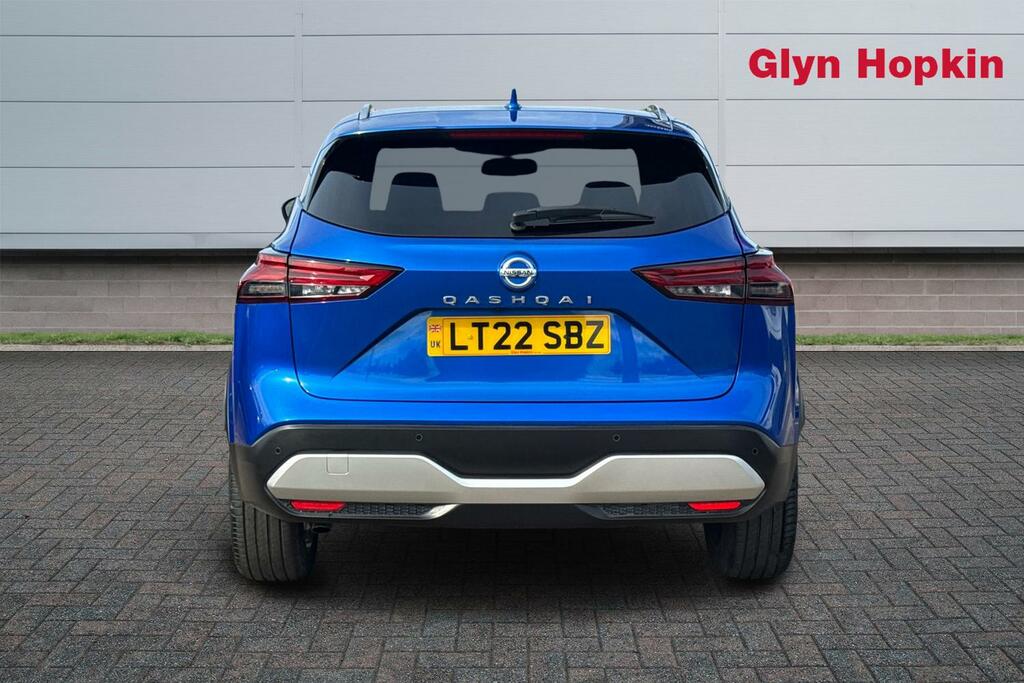 Nissan Qashqai 1.3 Dig-t Mh 158 Tekna Blue #4