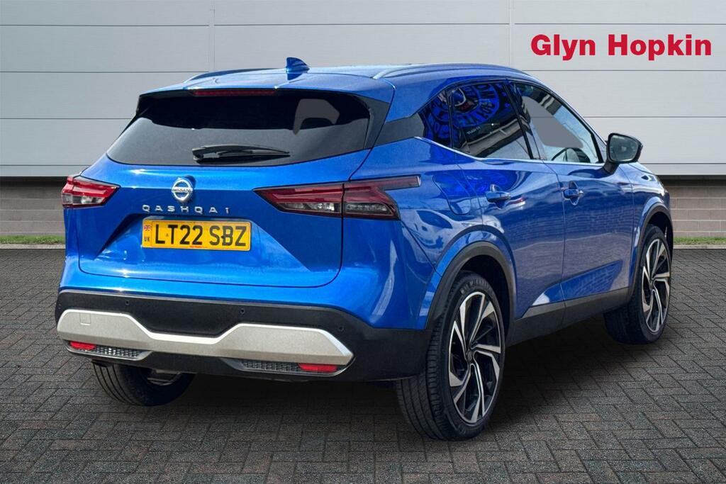 Nissan Qashqai 1.3 Dig-t Mh 158 Tekna Blue #3