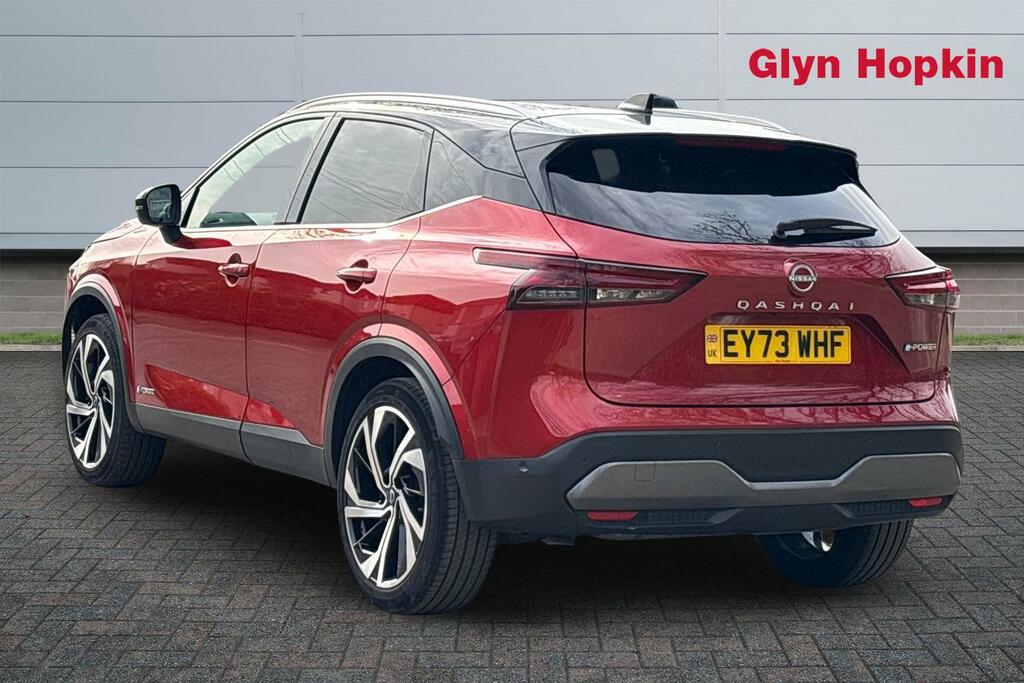 Nissan Qashqai 1.5 E-power Tekna EY73WHF Red #5