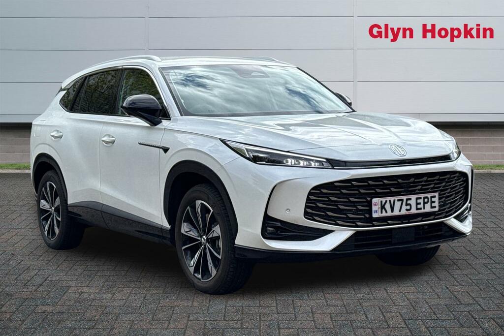MG HS 1.5 T-gdi Hybrid Trophy White