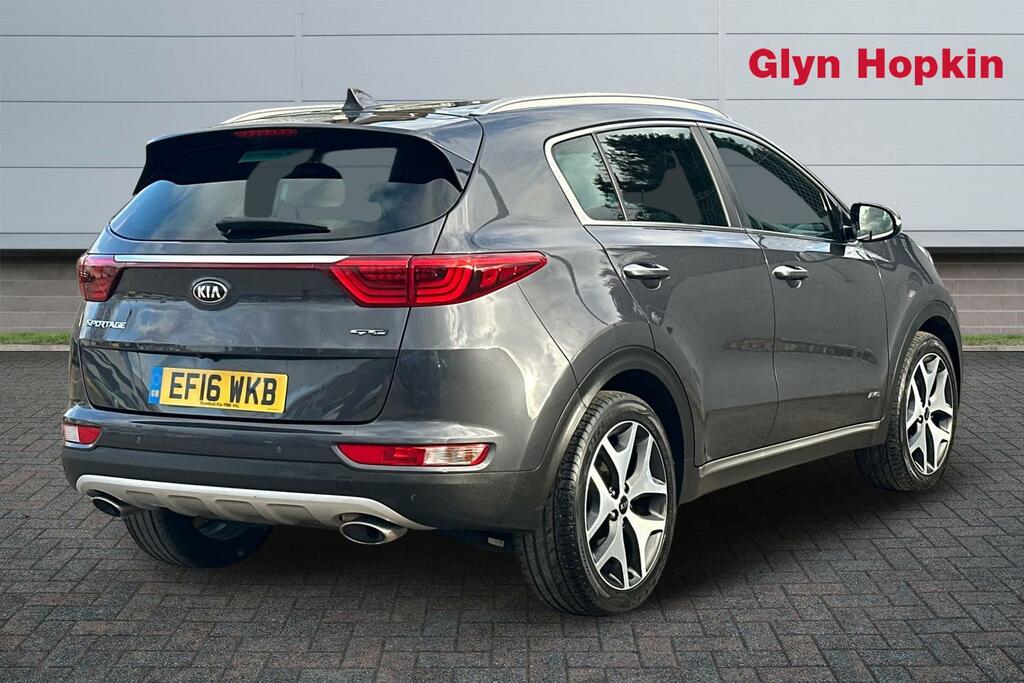 Kia Sportage 2.0 Crdi Gt-line Awd EF16WKB Silver #3