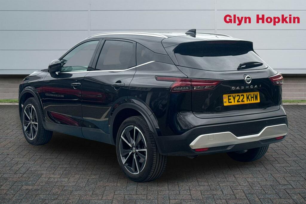 Nissan Qashqai 1.3 Dig-t Mh Tekna EY22KHW Black #5