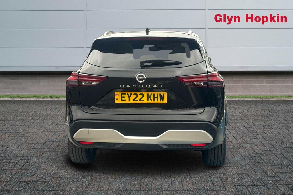 Nissan Qashqai 1.3 Dig-t Mh Tekna EY22KHW Black #4