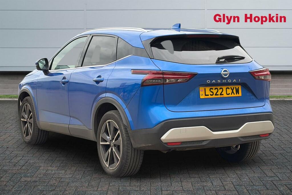 Nissan Qashqai 1.3 Dig-t Mh Tekna LS22CXW Blue #5