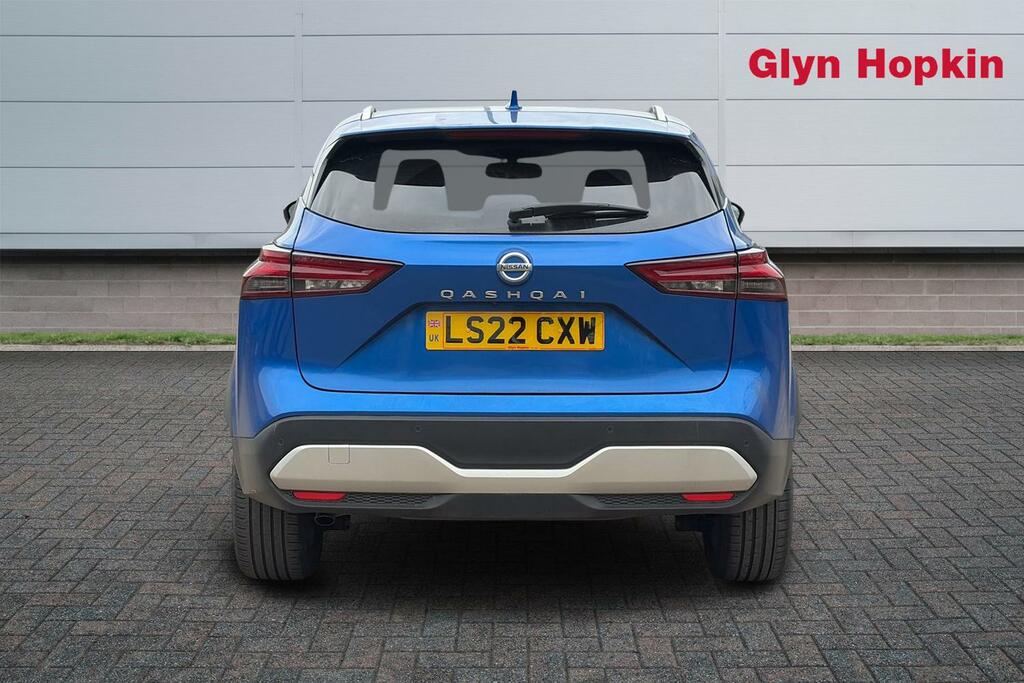 Nissan Qashqai 1.3 Dig-t Mh Tekna LS22CXW Blue #4