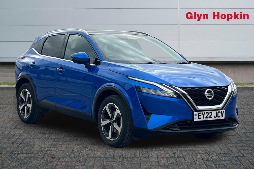 Nissan Qashqai 1.3 Dig-t Mh 158 N-connecta Glass Rf Xtronic Blue