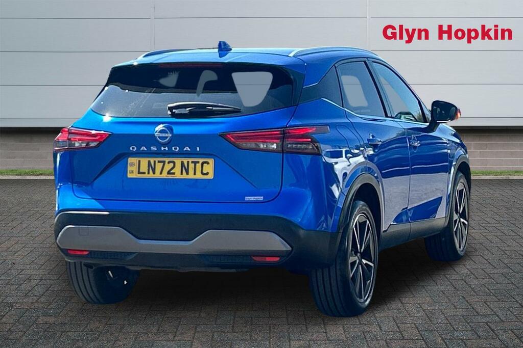 Nissan Qashqai 1.3 Dig-t Mh 158 Tekna Xtronic LN72NTC Blue #3