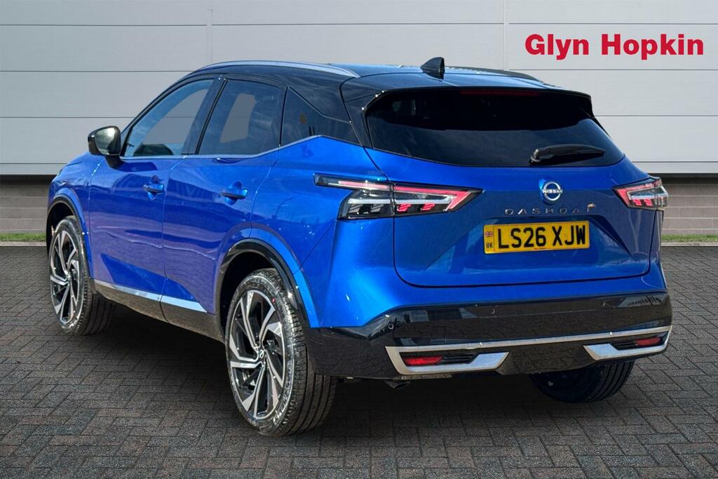 Nissan Qashqai 1.3 Dig-t Mh 158 Tekna LS26XJW Blue #5
