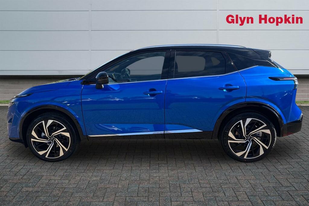 Nissan Qashqai 1.3 Dig-t Mh 158 Tekna LS26XJW Blue #6
