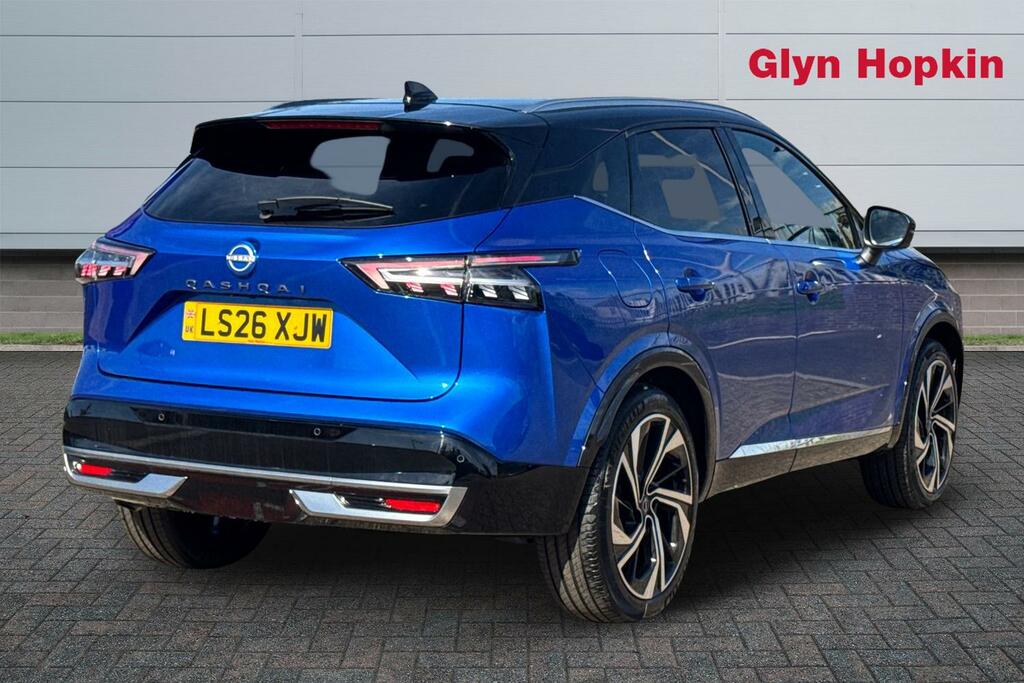 Nissan Qashqai 1.3 Dig-t Mh 158 Tekna LS26XJW Blue #3