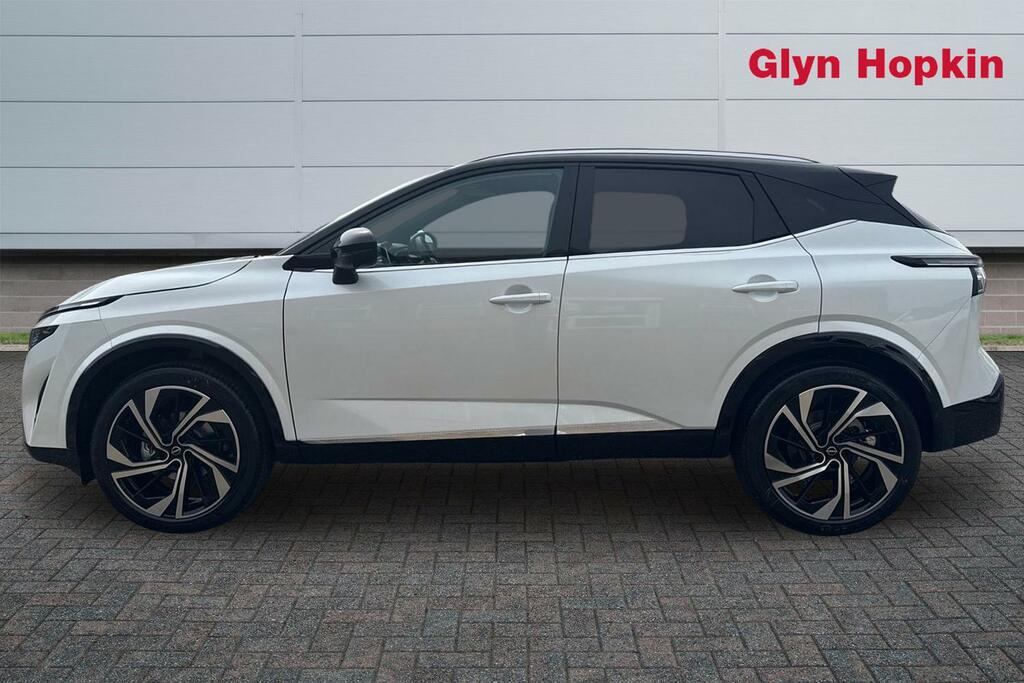 Nissan Qashqai 1.3 Dig-t Mh 158 Tekna EA26HZU White #6