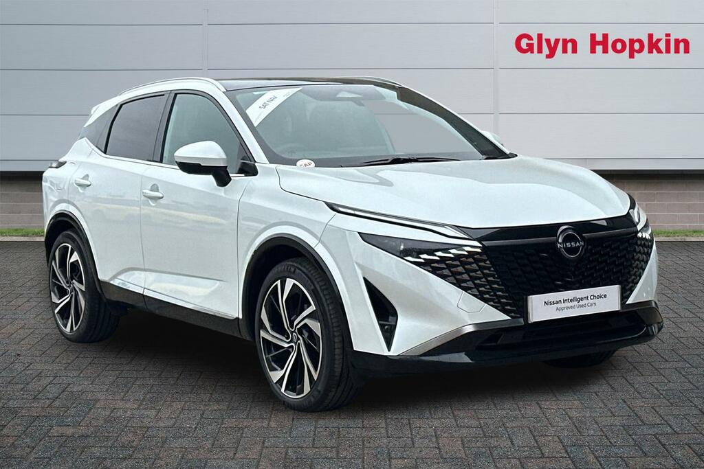 Nissan Qashqai 1.3 Dig-t Mh 158 Tekna Xtronic OW74YBR White