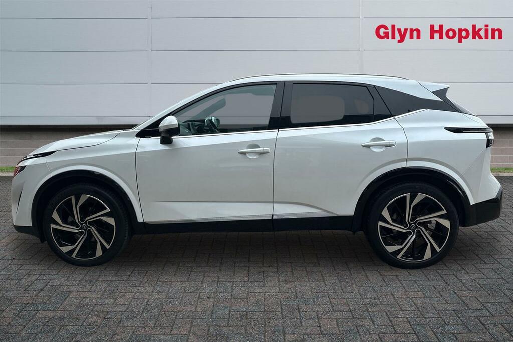 Nissan Qashqai 1.3 Dig-t Mh 158 Tekna Xtronic OW74YBR White #6