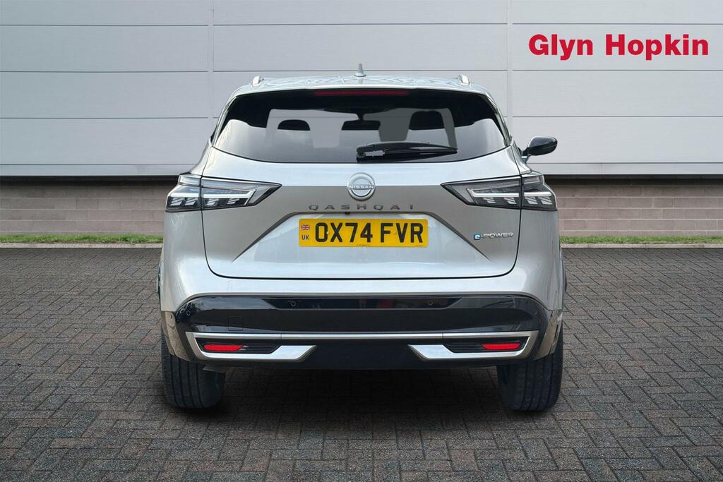 Nissan Qashqai 1.5 E-power Tekna OX74FVR Silver #4