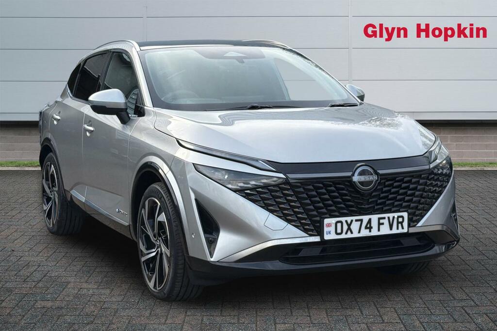 Nissan Qashqai 1.5 E-power Tekna OX74FVR Silver