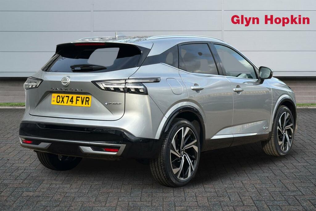 Nissan Qashqai 1.5 E-power Tekna OX74FVR Silver #3