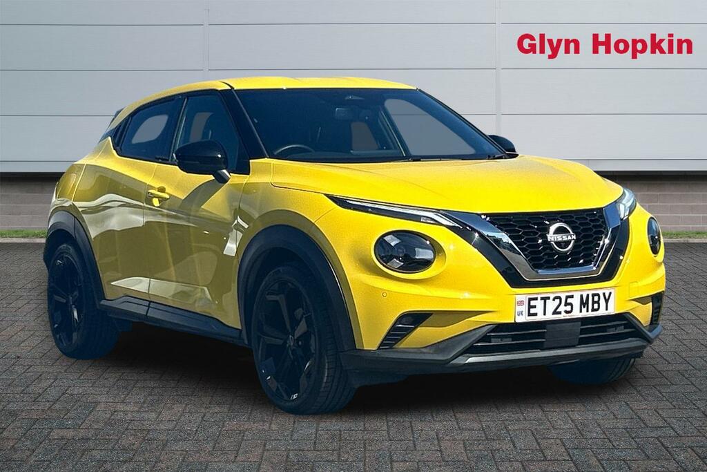 Nissan Juke 1.0 Dig-t Tekna Yellow