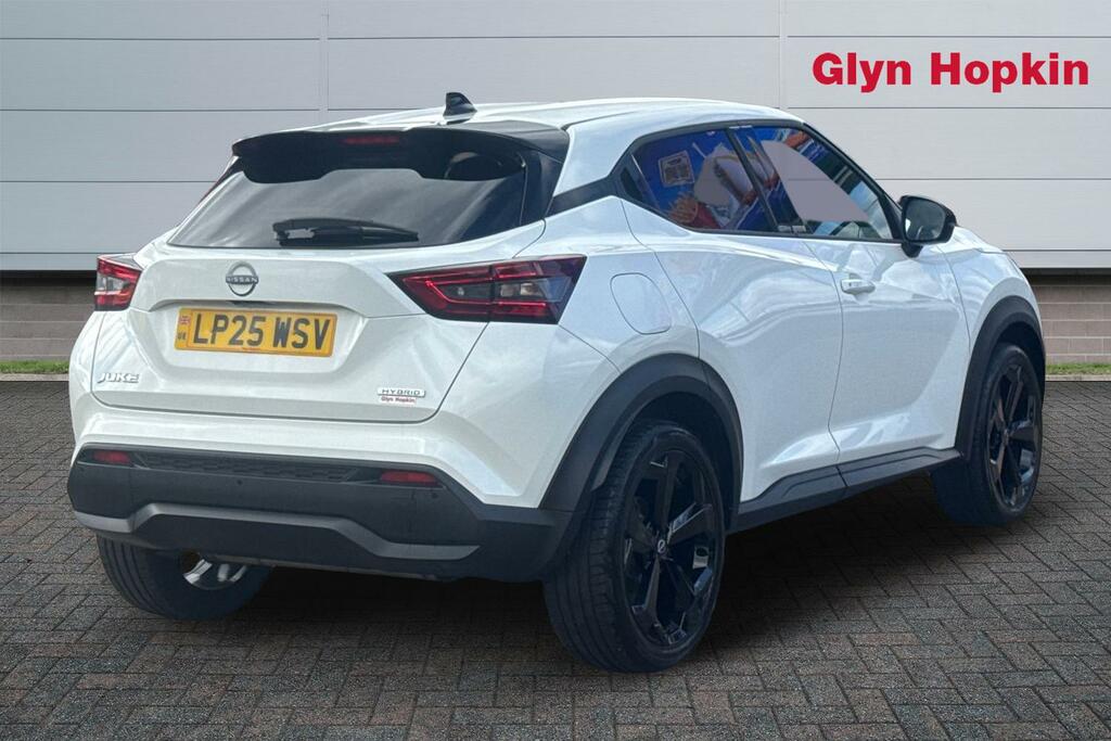 Nissan Juke 1.6 Hybrid Tekna LP25WSV White #3