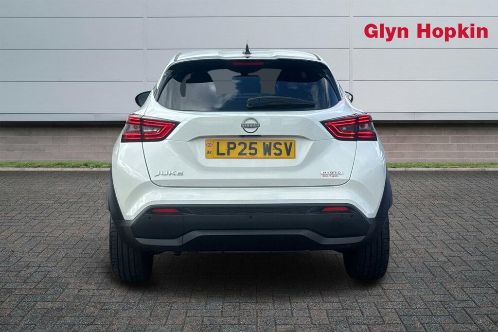 Nissan Juke 1.6 Hybrid Tekna LP25WSV White #4