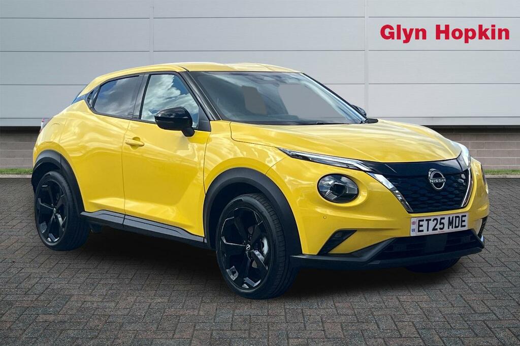 Nissan Juke 1.6 Hybrid Tekna Yellow