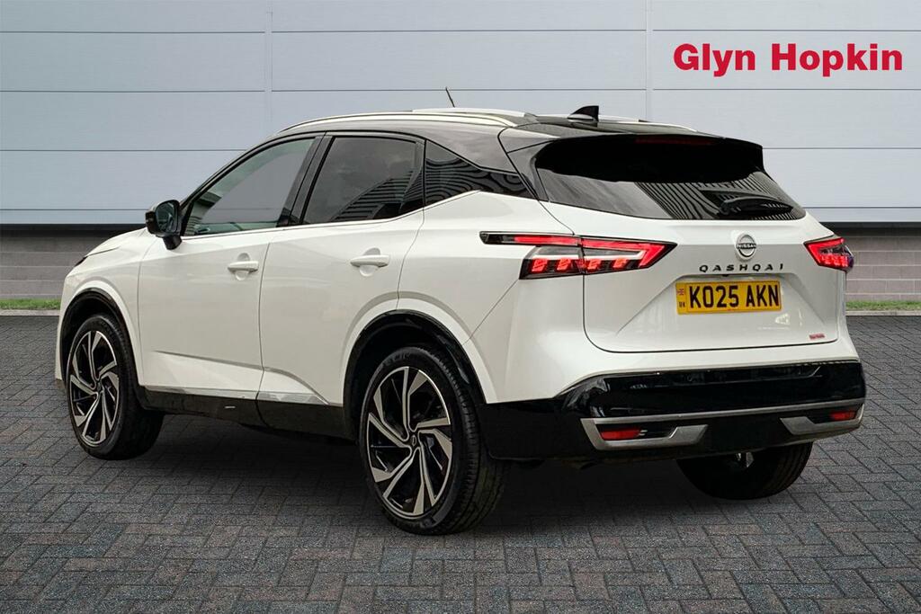 Nissan Qashqai 1.3 Dig-t Mh 158 Tekna KO25AKN Black #5