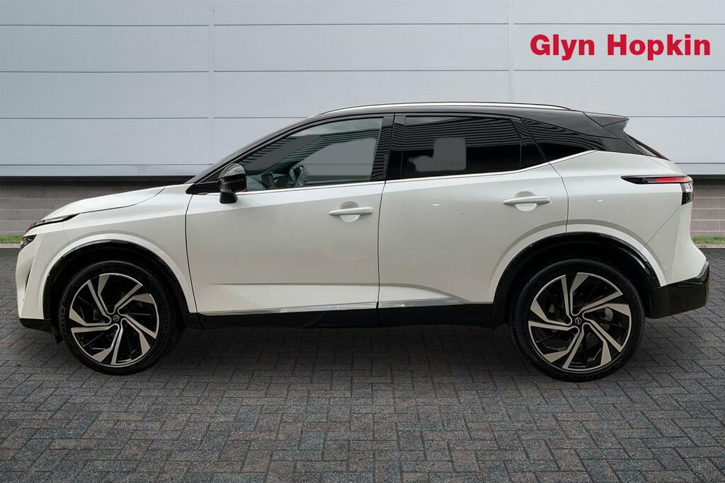 Nissan Qashqai 1.3 Dig-t Mh 158 Tekna KO25AKN Black #6