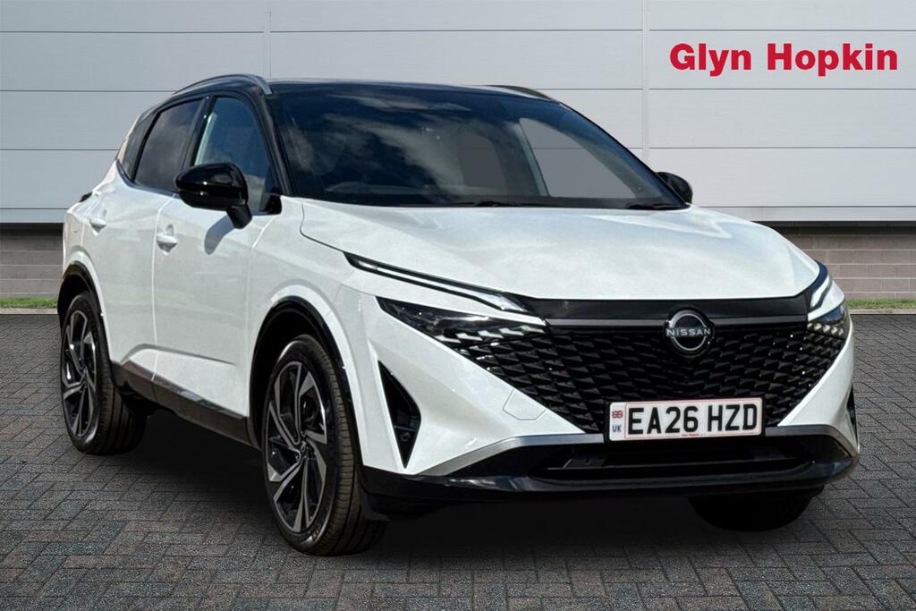 Nissan Qashqai 1.3 Dig-t Mh 158 Tekna White