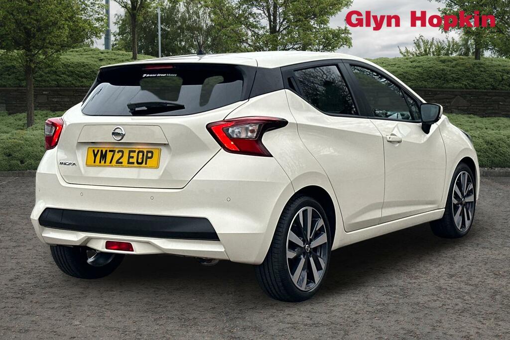 Nissan Micra 1.0 Ig-t 92 Tekna Cvt White #3