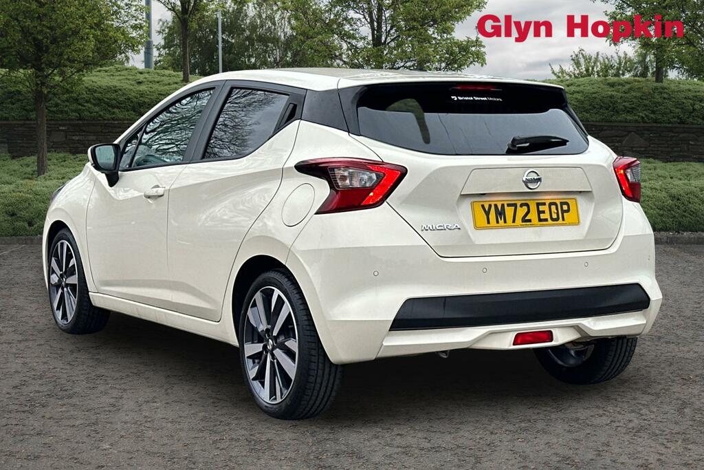 Nissan Micra 1.0 Ig-t 92 Tekna Cvt White #5