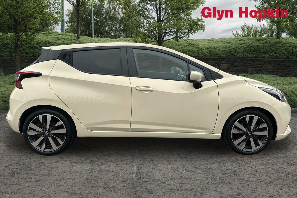 Nissan Micra 1.0 Ig-t 92 Tekna Cvt White #2