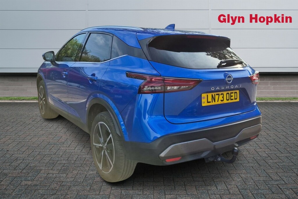 Nissan Qashqai 1.3 Dig-t Mh 158 Tekna Xtronic LN73OED Blue #5