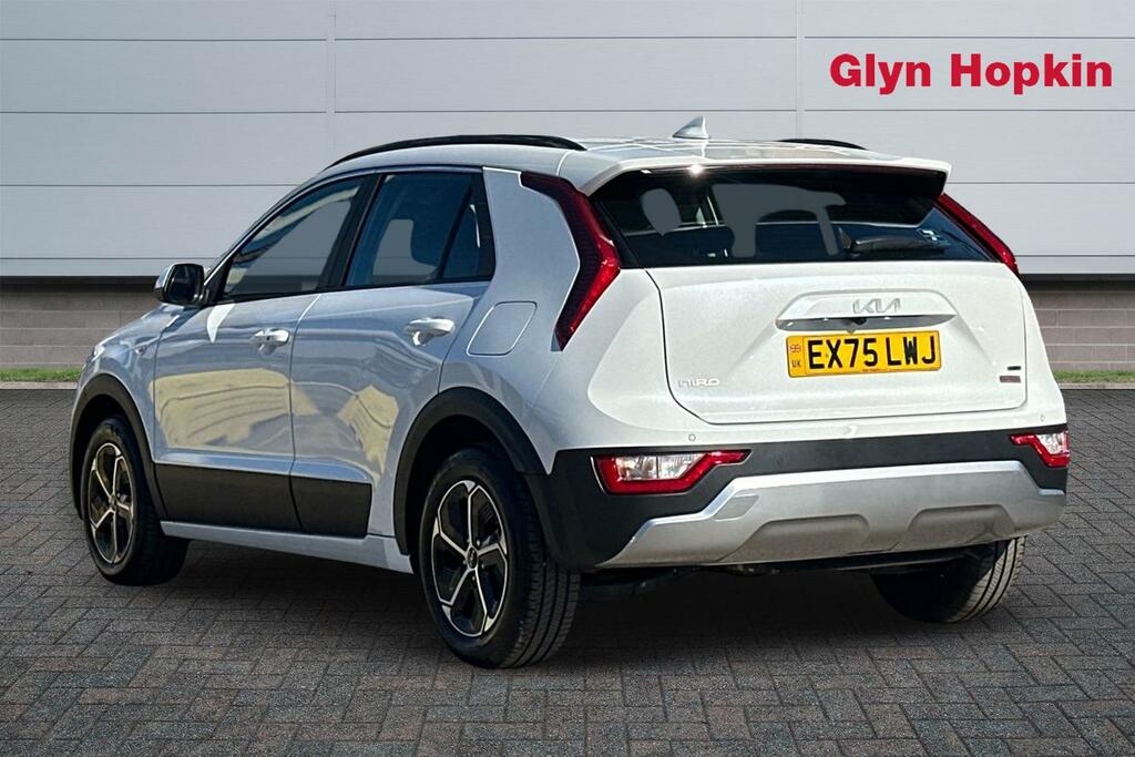 Kia Niro 1.6 Gdi 127 Hybrid 2 Nav Dct EX75LWJ White #5